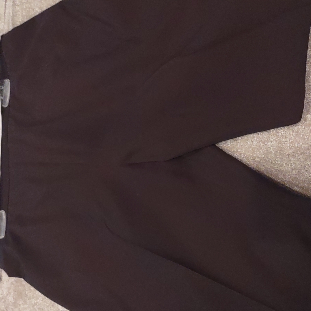 Alex Garfield iridescent pants slacks, 6, nwt Front Zipper, Black Purple Red - Picture 11 of 11
